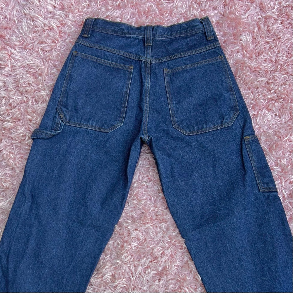 brandy melville john galt “jackson” dark wash carpenter denim pants, size small